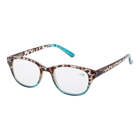 Lunettes de lecture Spectrum papillon vert panthère 1,00