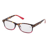 Lunettes de lecture Spectrum rose flamme rectangulaire 1,00