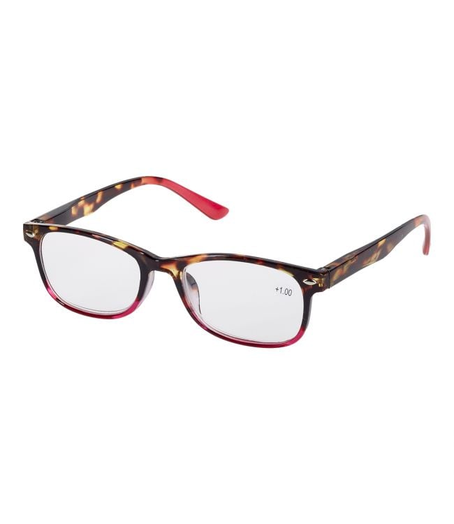 Lunettes de lecture Spectrum rose flamme rectangulaire 1,50