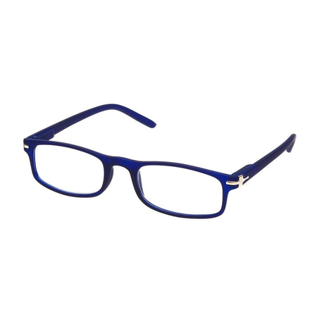 Lunettes de lecture Spectrum bleu mat rectangulaire 2.00