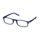 Lunettes de lecture Spectrum bleu mat rectangulaire 3,50