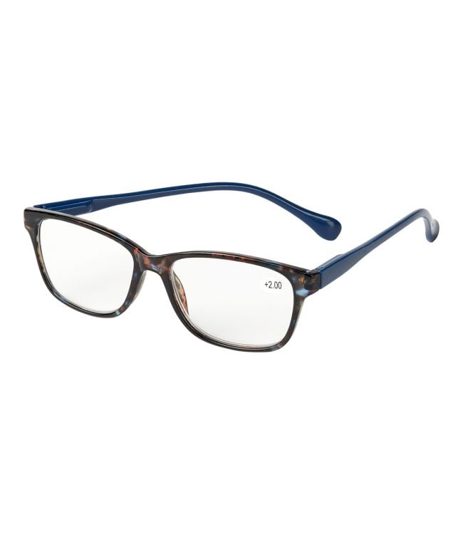 Lunettes de lecture Spectrum marron chiné rectangulaire 3,50