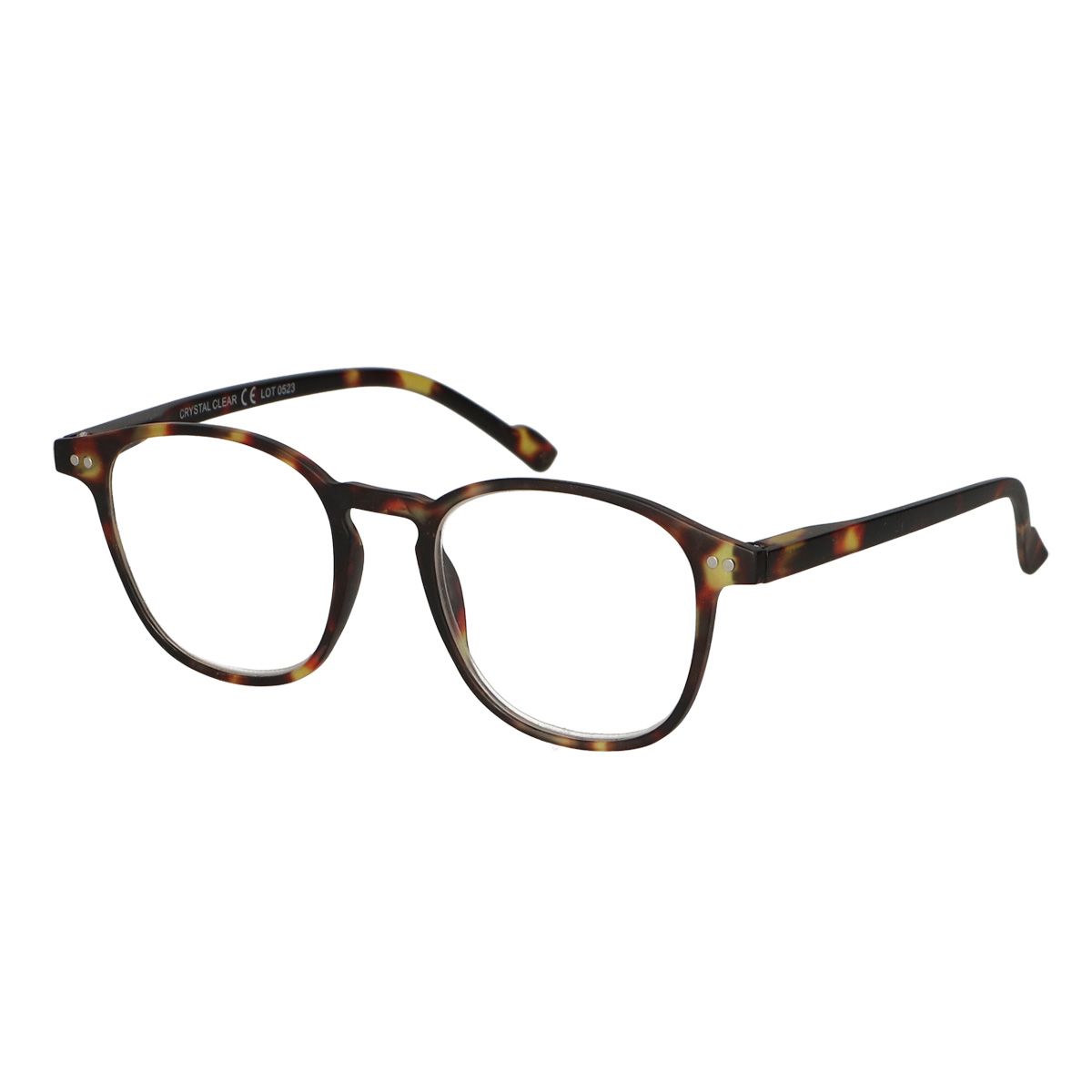 Lunettes de lecture Spectrum ultra plates en étui havana 2.00