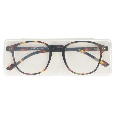 Lunettes de lecture Spectrum ultra plates en étui havana 3.00