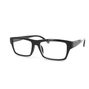 Lunettes de lecture Spectrum noires 1,50 rectangulaires