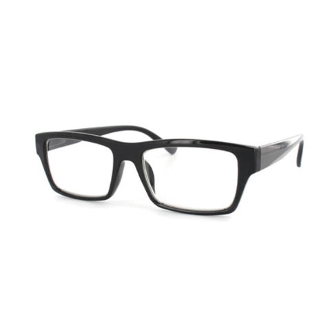 Lunettes de lecture Spectrum noires 1,50 rectangulaires