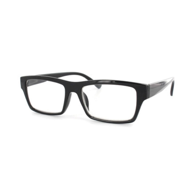 Lunettes de lecture Spectrum noires 2.00 rectangulaires