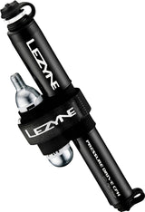 Mini pompe Lezyne CNC à entraînement par pression cfh noir - brillant
