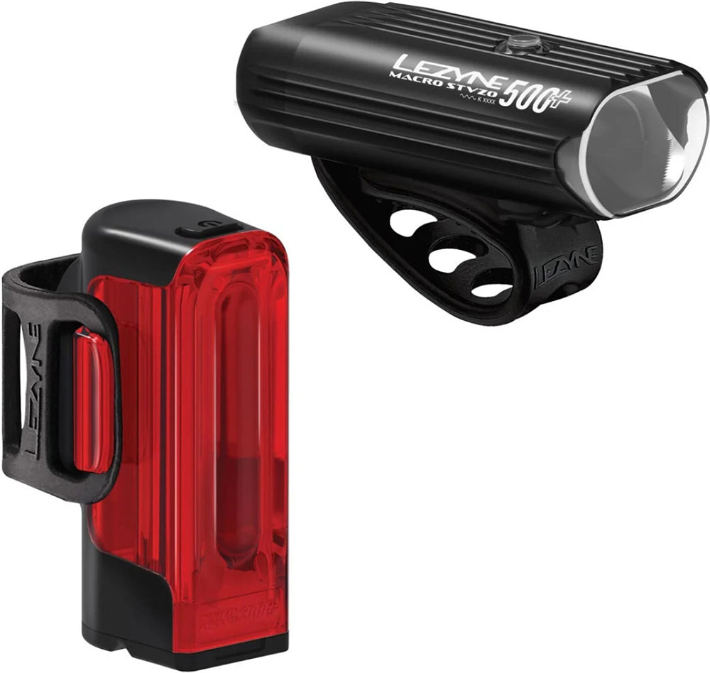 Lezyne macro stvzo 500+ bande + kit d'éclairage stvzo
