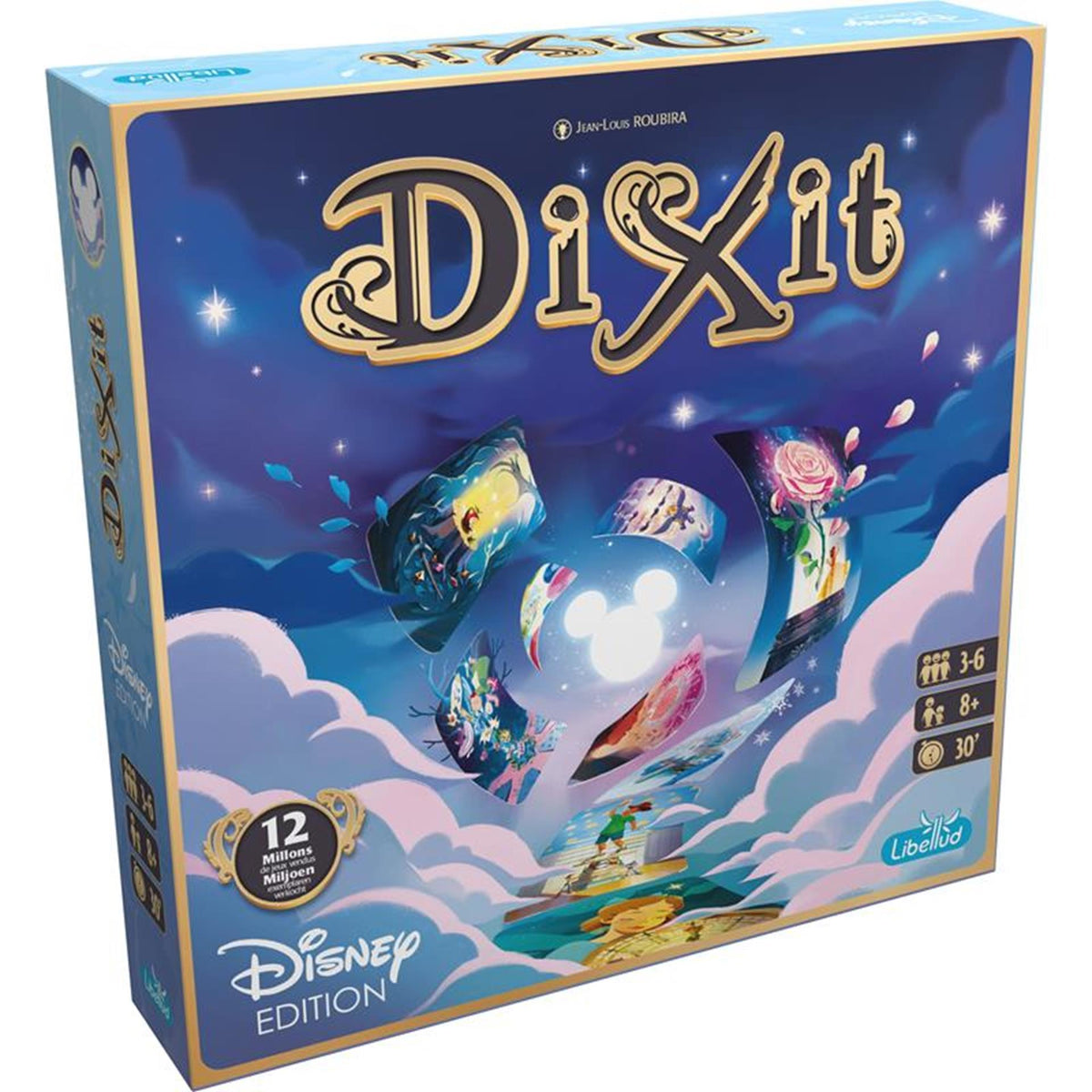 Libellud - dixit disney - jeu de société créatif - 84 cartes basées sur les films Disney Pixar