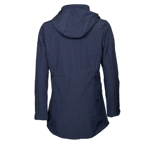 Ligne de vie Kya Softshell Parka Ladies Blue foncé taille xl