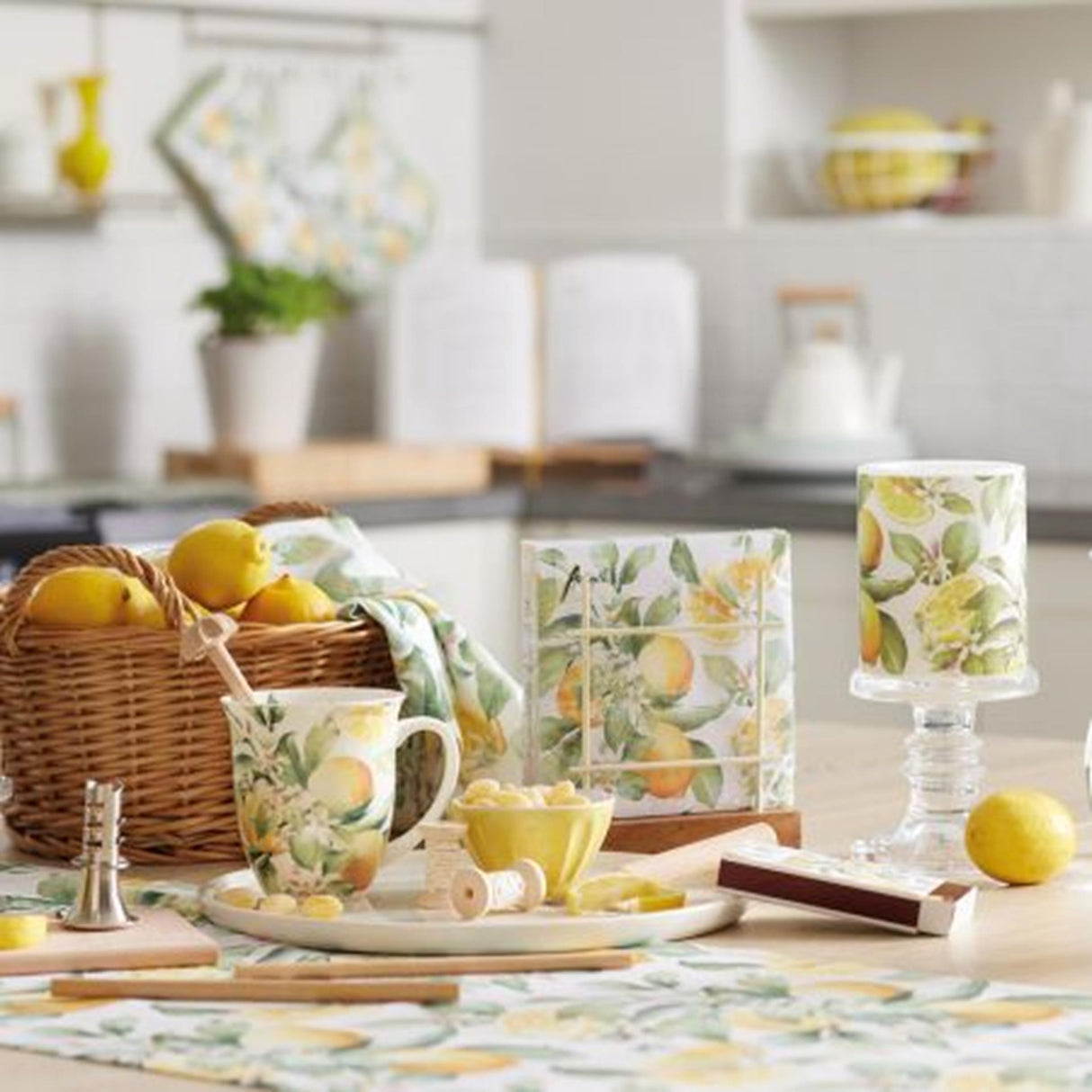 Ambiente chemin de table limon 40x150cm