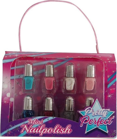 Bongers jouet vernis à ongles uni et avec des paillettes assez parfait 8 pièces