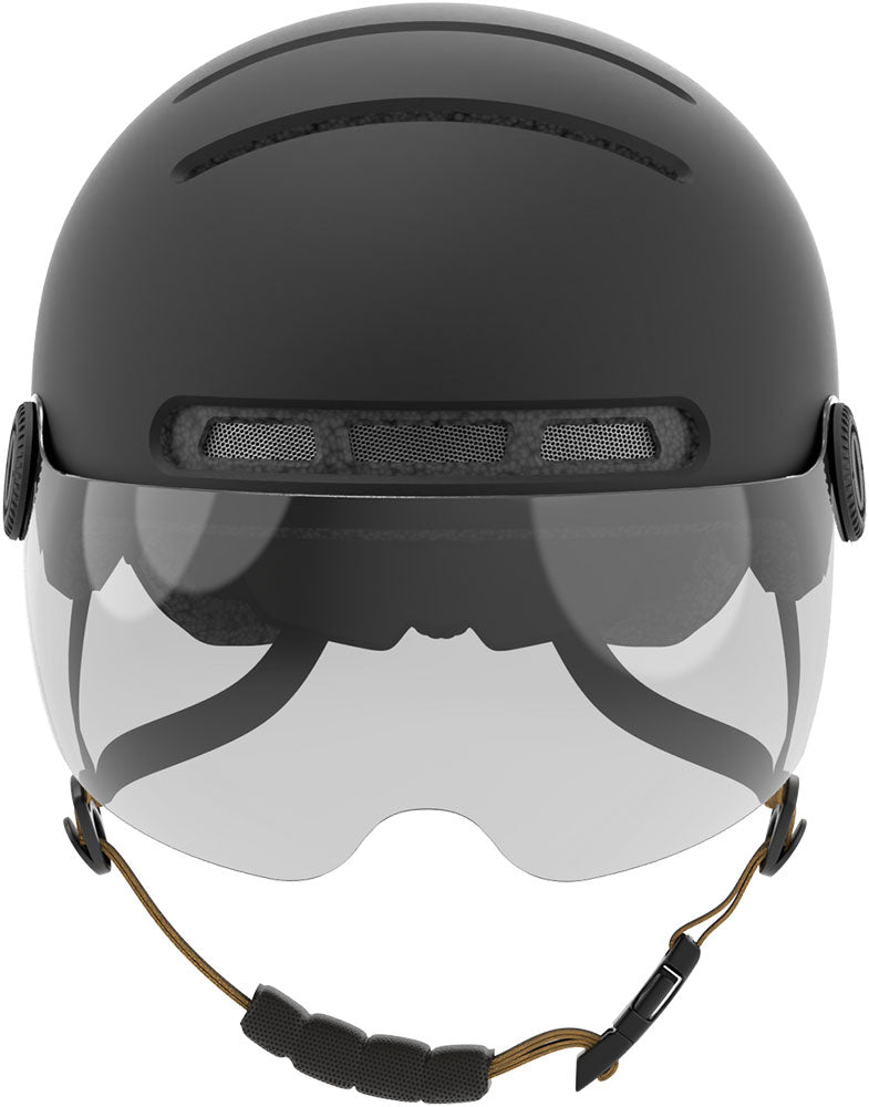 Livall l23 - casque de vélo urbain à LED avec visière