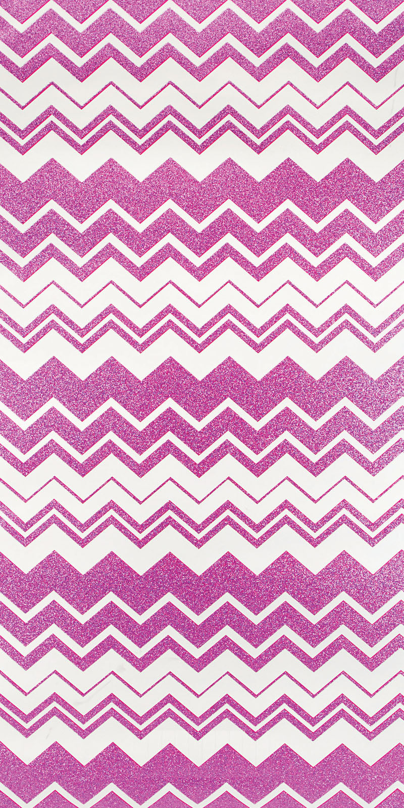 Darice • lockerlookz panneaux de papier peint chevron rose 4pcs