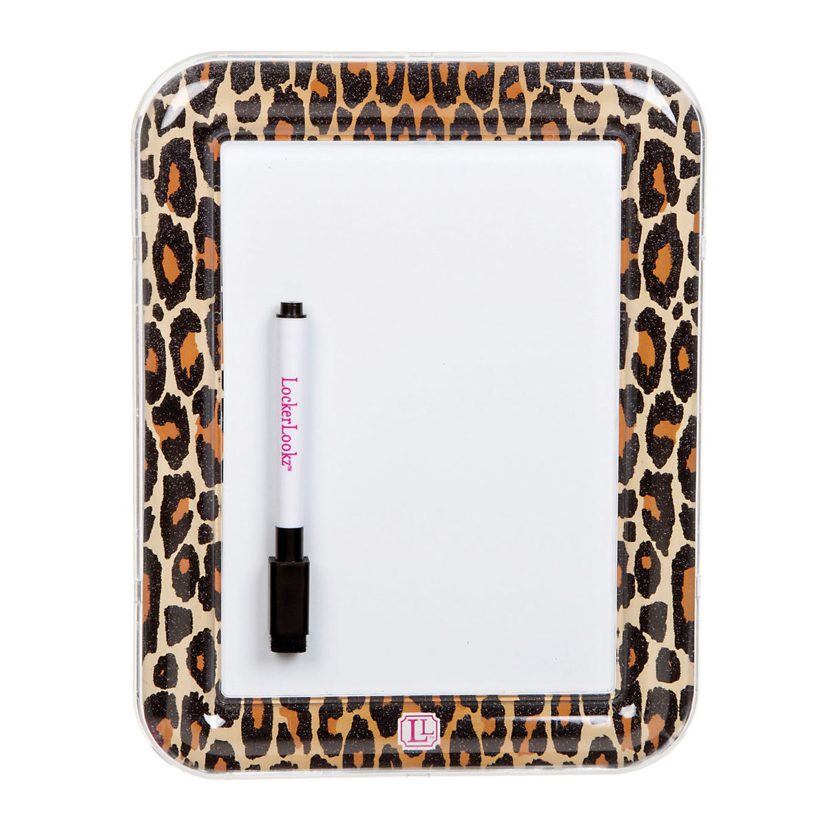 Darice • lockerlookz tableau blanc imprimé léopard