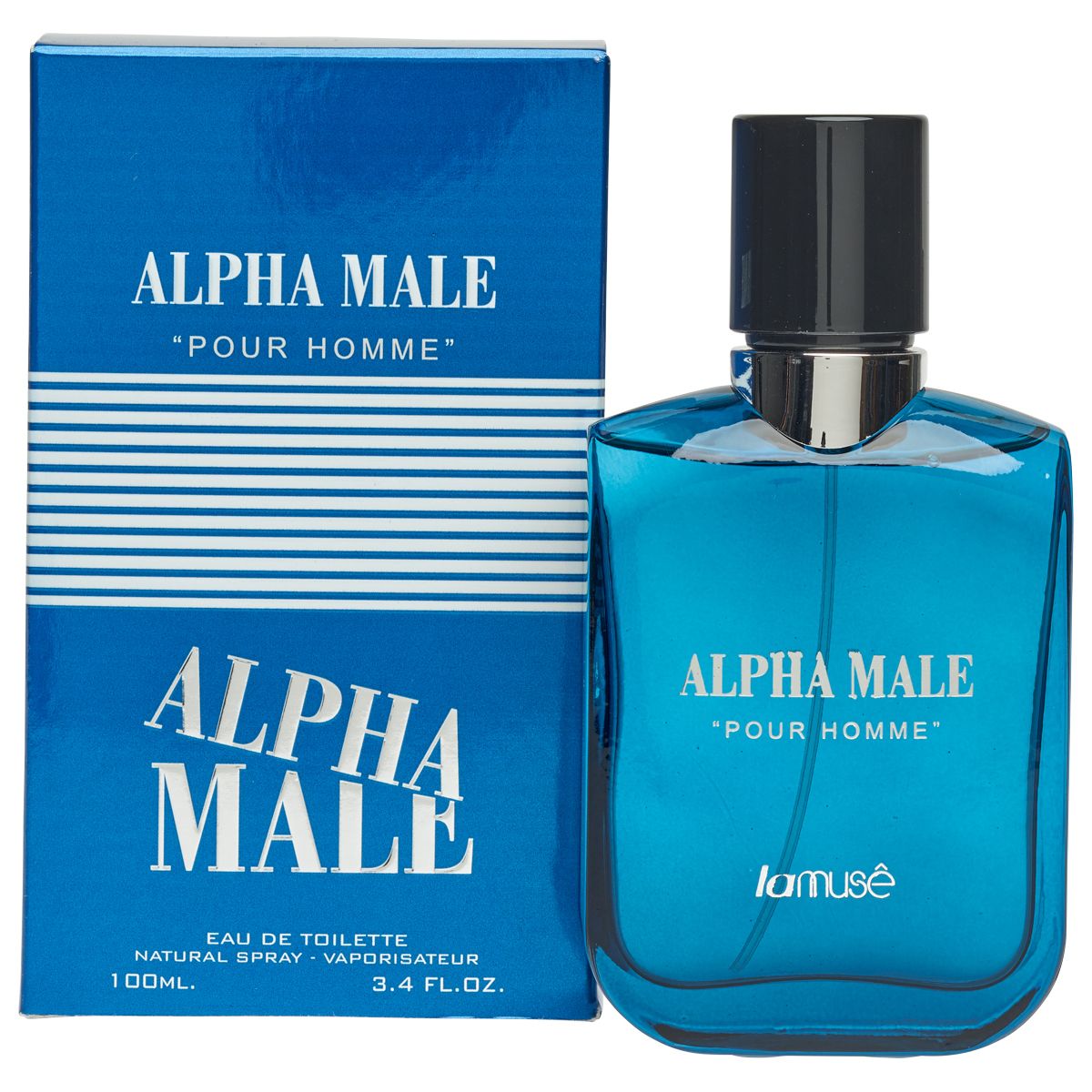Lamusê lamuse eau de toilette spray homme alpha male pour homme 100ml