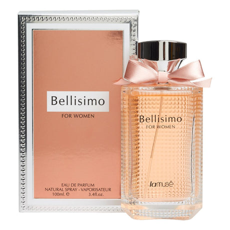 Lamusê par lattafa eau de parfum spray dames bellisimo 100ml