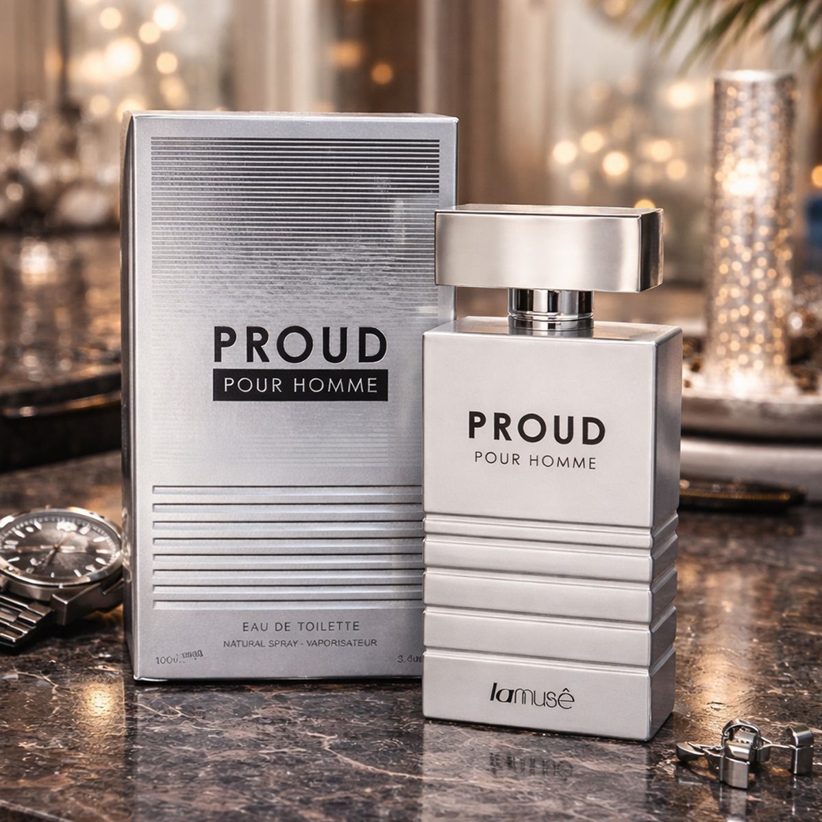 Lamusê lamuse eau de toilette fier pour homme 100ml