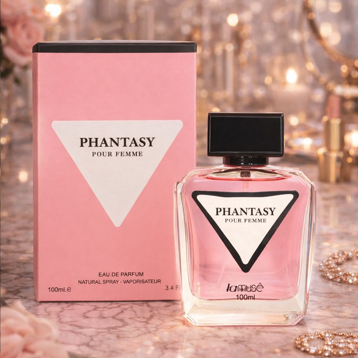 Lamusê by lattafa eau de parfum fantasy pour femme 100ml