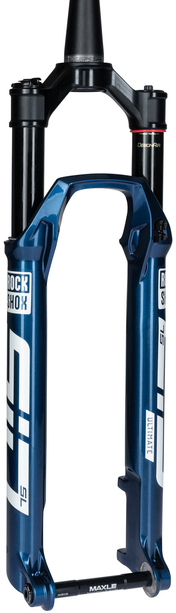 Fourche à suspension Rockshox rs sid sl ult. frein bleu r.day 3p 110mm.