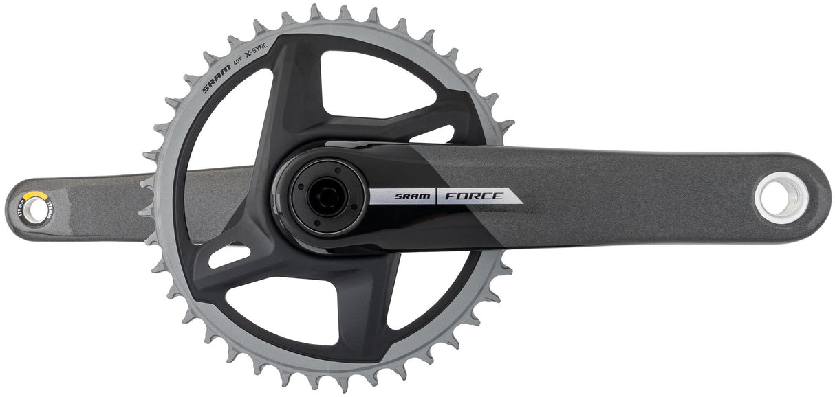 Sram pédalier force 1 etap axs 40t 175mm gris