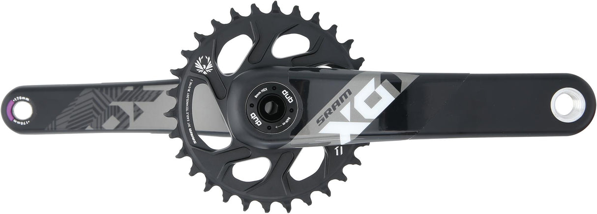 Pédalier Sram x01 aigle 30t fat bike 4 170mm