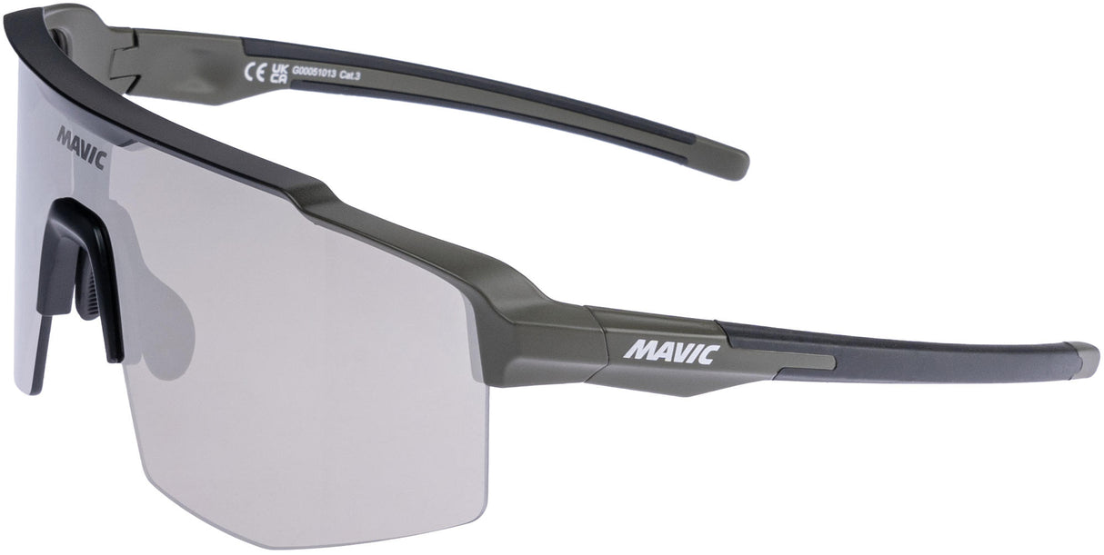 Lunettes Mavic mvs bouclier cat.2 kaki argent