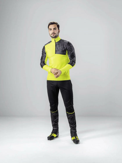 Löffler Thermolegging Speed DD Men's Men's Nylon Polyester Black Taille 48