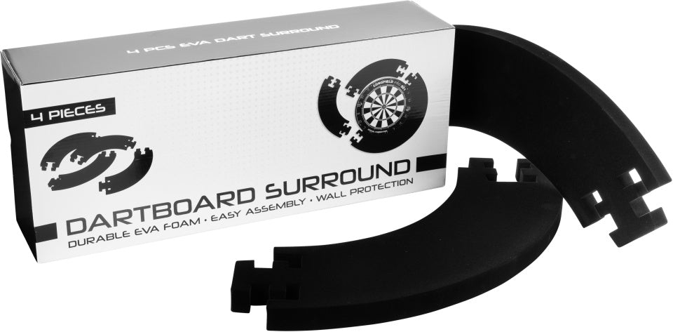 Darts de Longfield Dartbord se précipitant pour la protection des murs 4 pièces