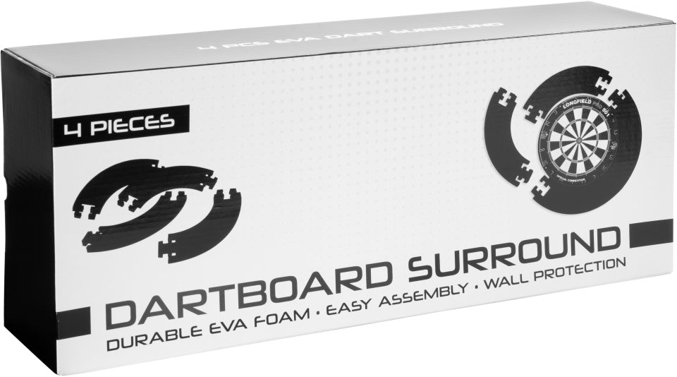 Darts de Longfield Dartbord se précipitant pour la protection des murs 4 pièces