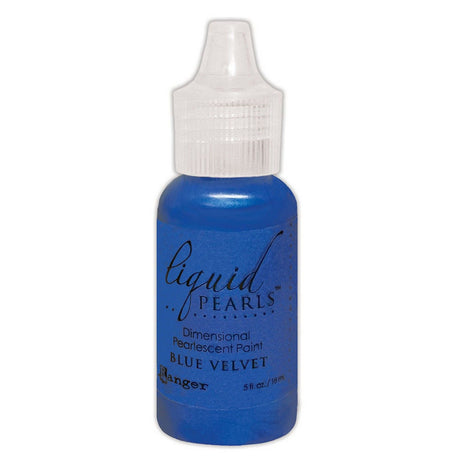 Ranger encre ranger • perles liquides velours bleu