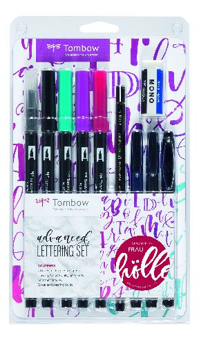 Tombow • jeu de lettrage avancé