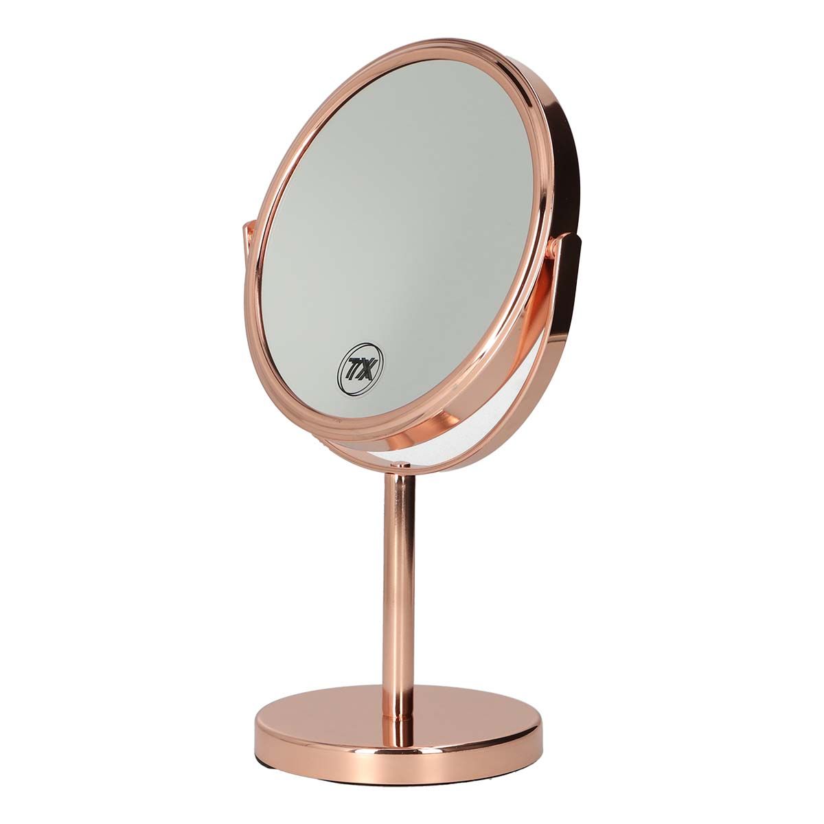 Lsp miroirs miroir sur pied or rose 30,5 cm grossissement 7x