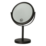 Lsp miroirs miroir sur socle noir mat 30,5 cm grossissement 5x