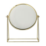 Lsp miroirs miroir sur cadre base or 22cm grossissement 3x