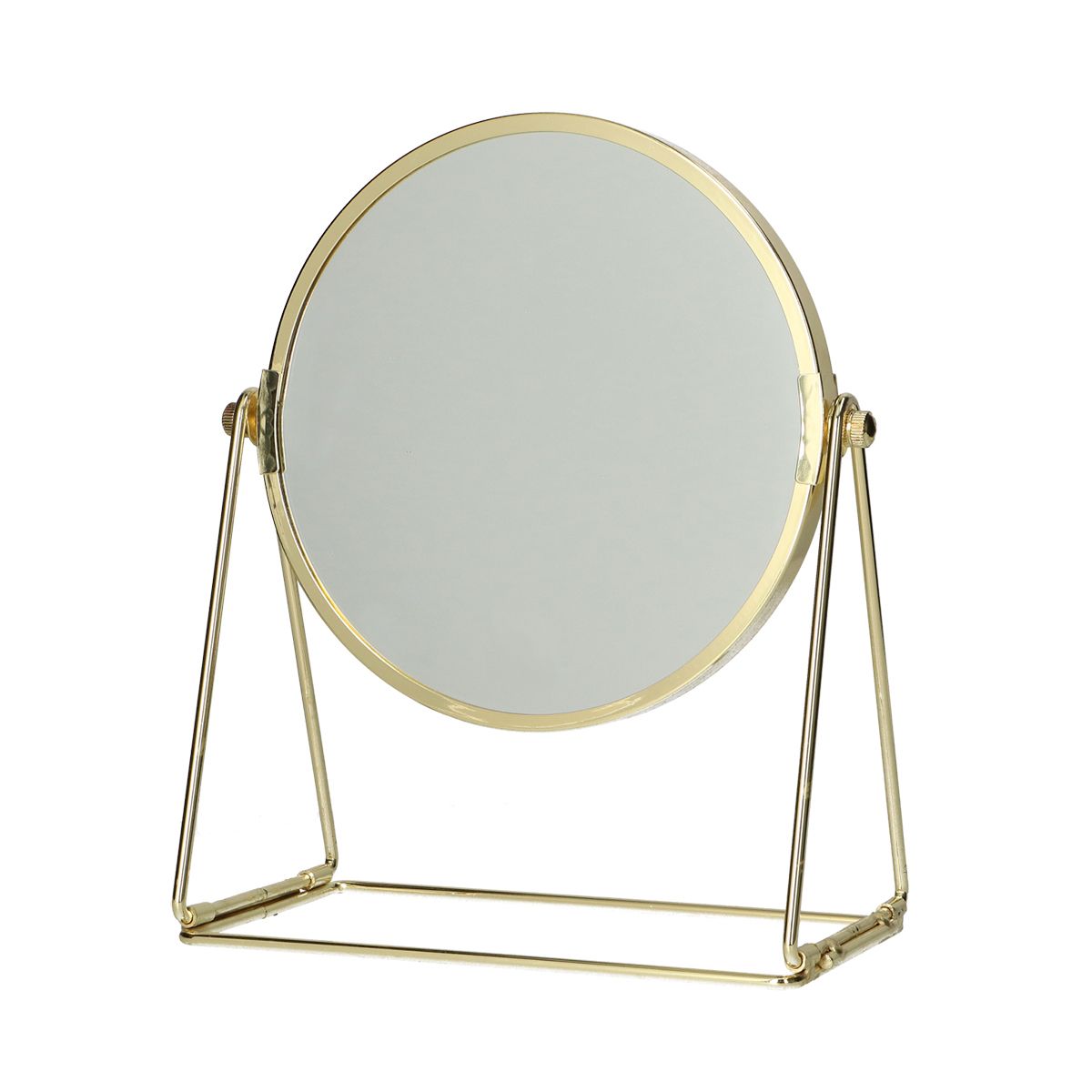 Lsp miroirs miroir sur cadre base or 22cm grossissement 3x