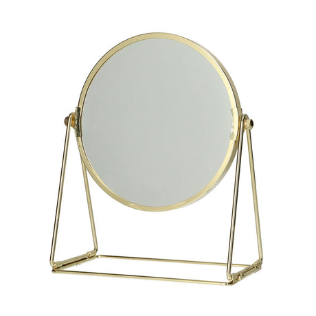 Lsp miroirs miroir sur cadre base or 22cm grossissement 3x