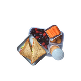 Excellente boîte à lunch d'articles ménagers avec tasse à vinaigrette 3 assortis | 3 pièces