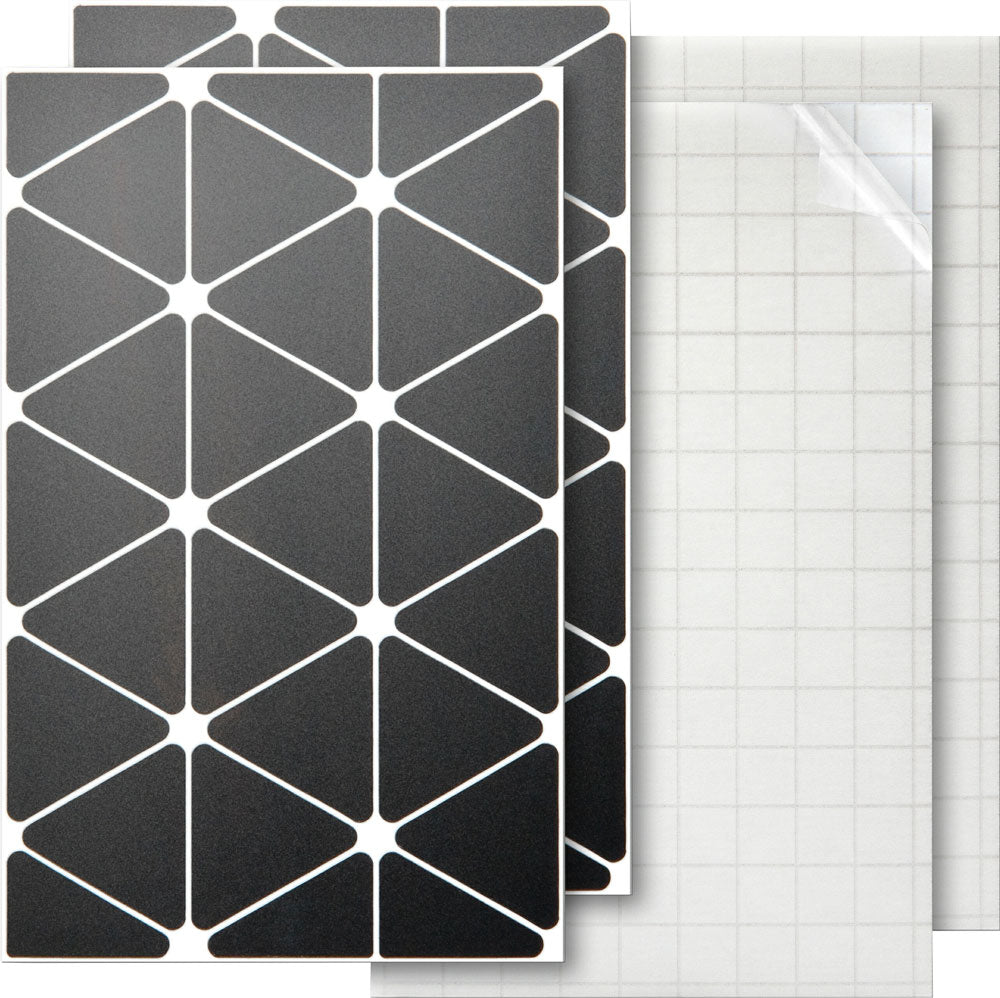 Triangles d'autocollants réfléchissants Luxshield