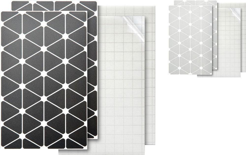 Triangles d'autocollants réfléchissants Luxshield