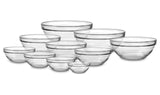 Duralex bol lys empilable rond 310ml verre dur 12cm 6 pièces