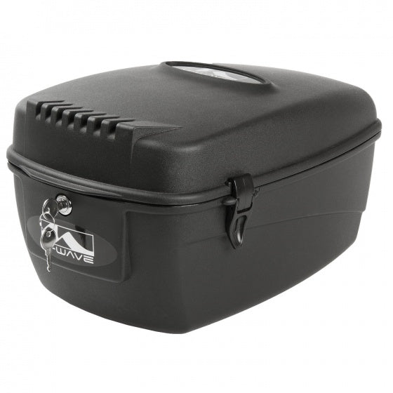 M-Wave Bicycle Box en el embalaje minorista Amsterdam Black 17 litros