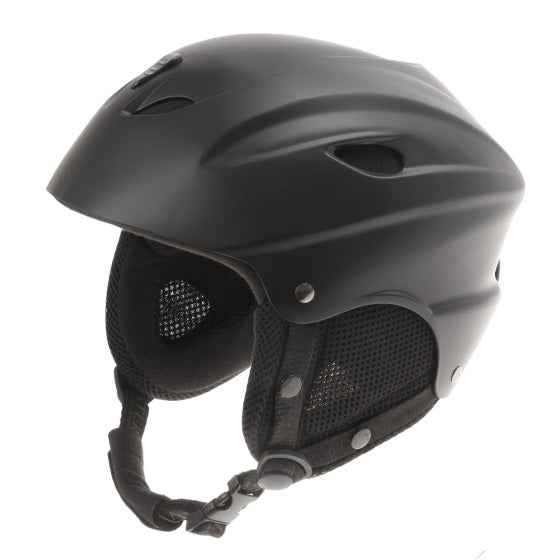 M-wave ski helmet unisex matte black size 52 55 cm