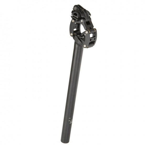 Parallélogramme de SEAT POST SEAT-SEAT 27,2 x 350 mm en aluminium noir