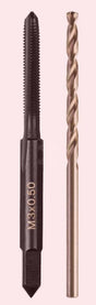 Milwaukee draadvorming m3-0.5mm+wiertło 2.5mm