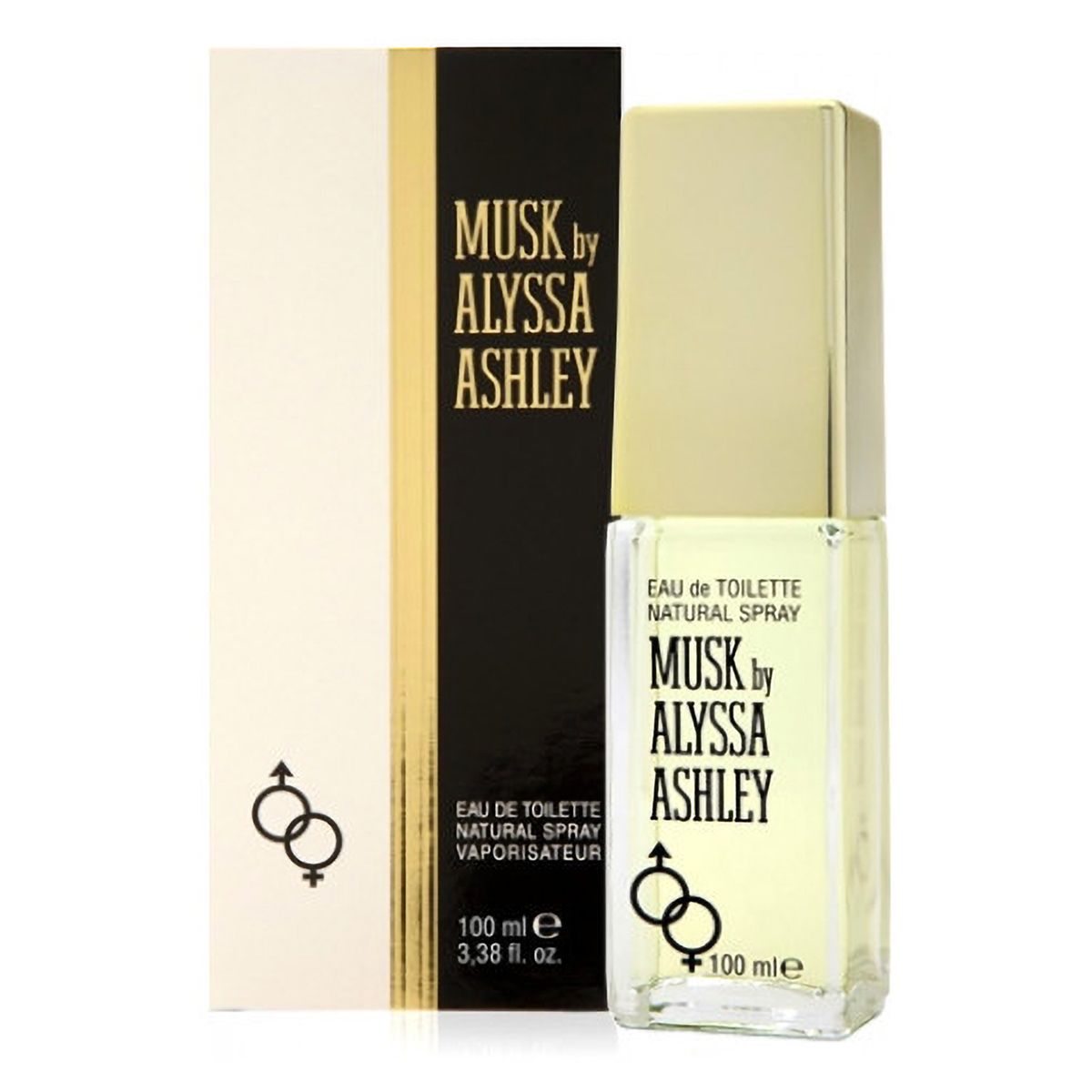 Alyssa Ashley eau de toilette vaporisateur musc 100 ml unisexe