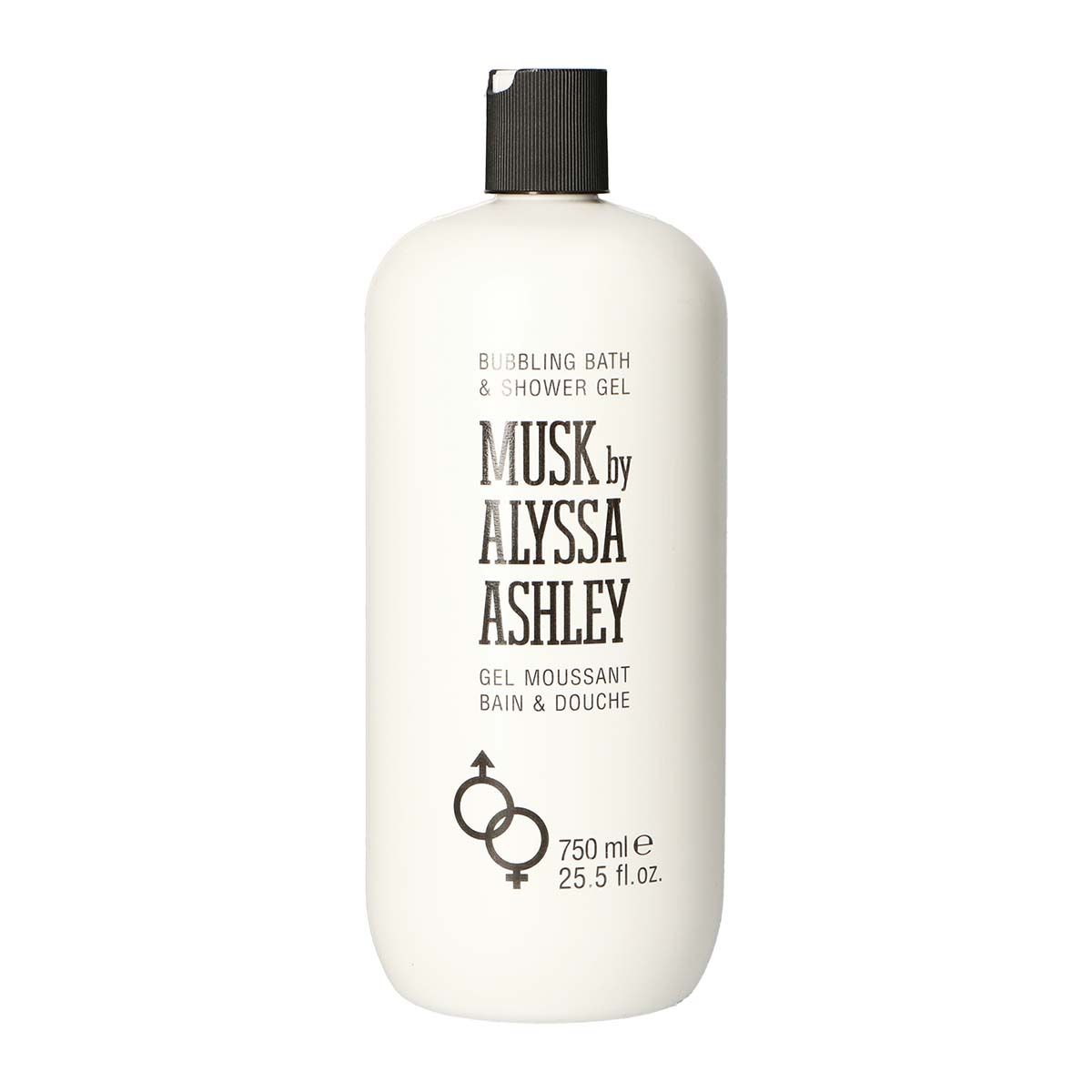 Alyssa Ashley douche musc 500 ml + 250 ml bonus unisexe