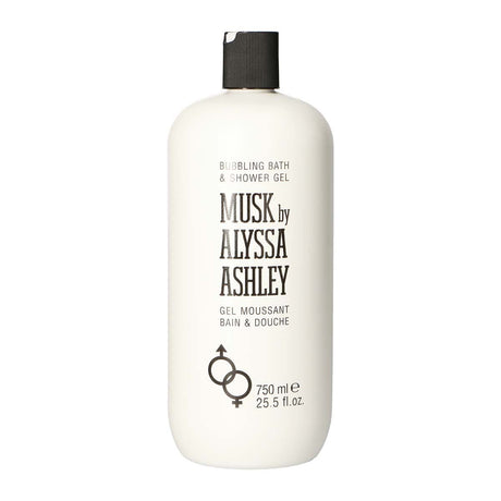 Alyssa Ashley douche musc 500 ml + 250 ml bonus unisexe