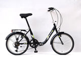 Magic Marne vélo pliant 20 pouces unisexe 6v v-brakes noir